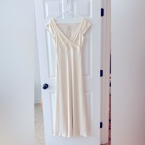 Jcrew silk wedding dress